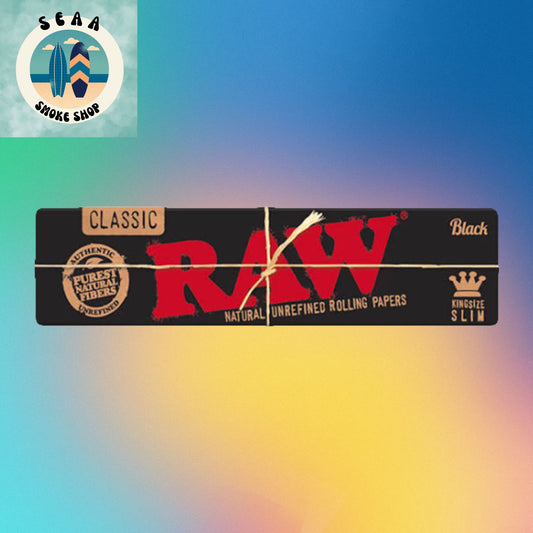 RAW CLASSIC BLACK KINGSIZE SLIM