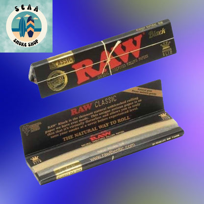 RAW CLASSIC BLACK KINGSIZE SLIM