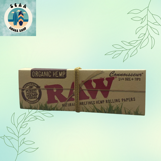 RAW ORGANIC HEMP + TIPS